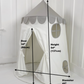 Tower Tent, White with Grey