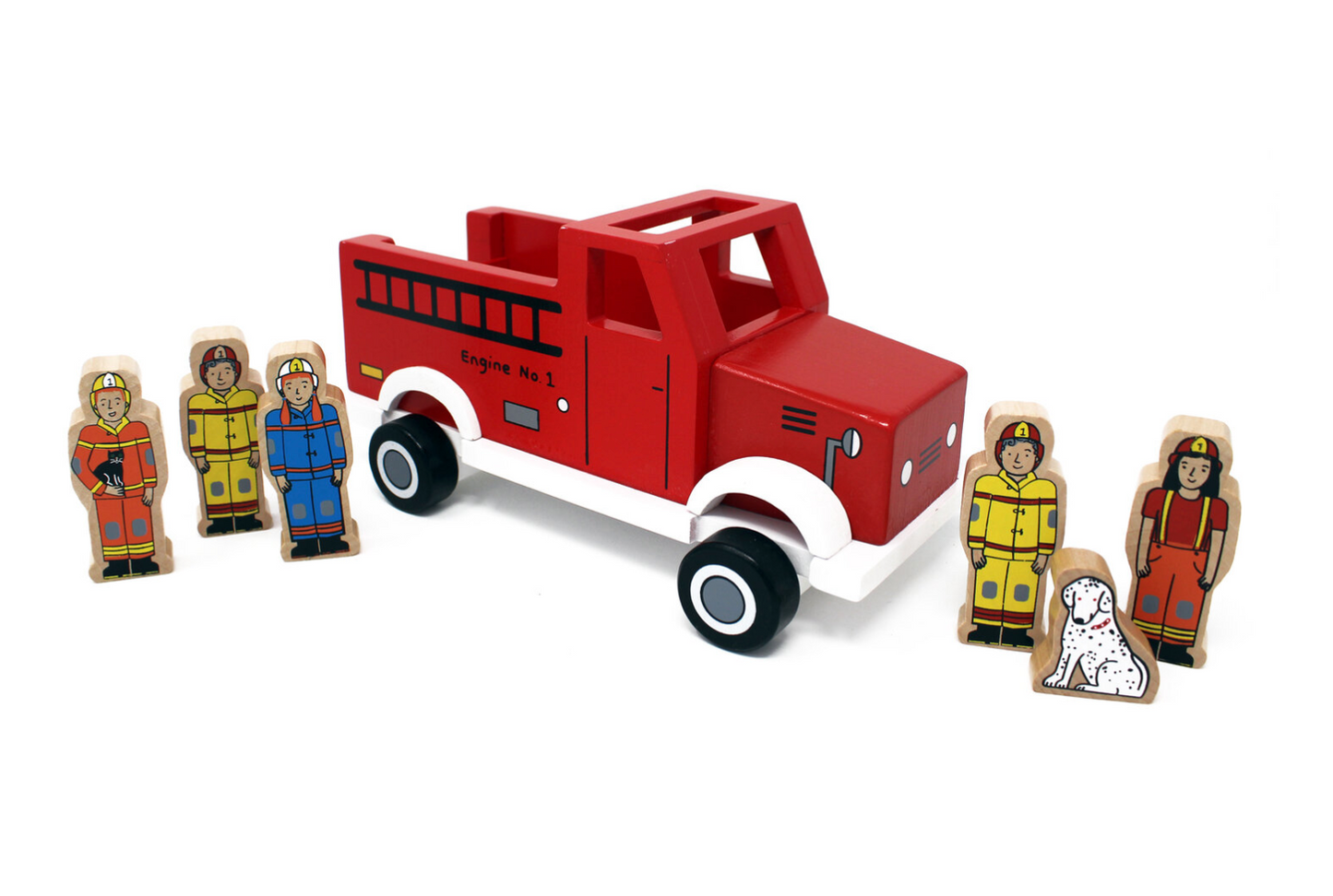To The Rescue Magnetic Firetruck