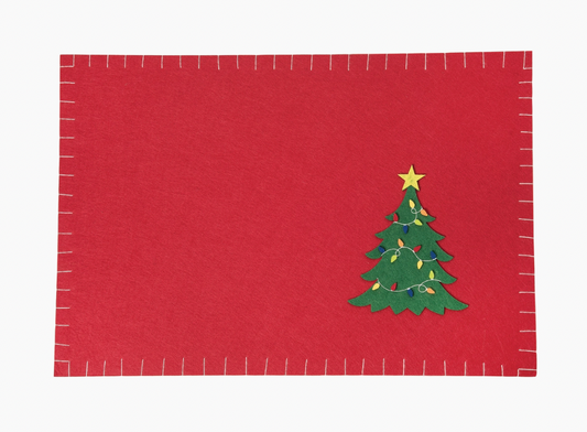 Felt Christmas Tree Placemat