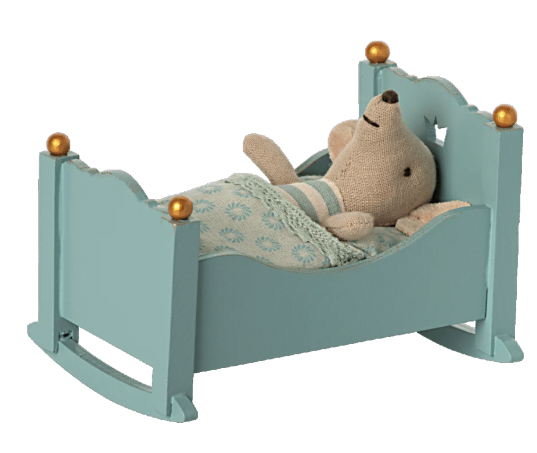 Cradle, Baby Mouse, Blue