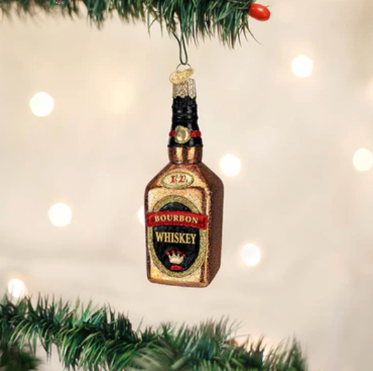 Ornament, Bourbon Whiskey Bottle