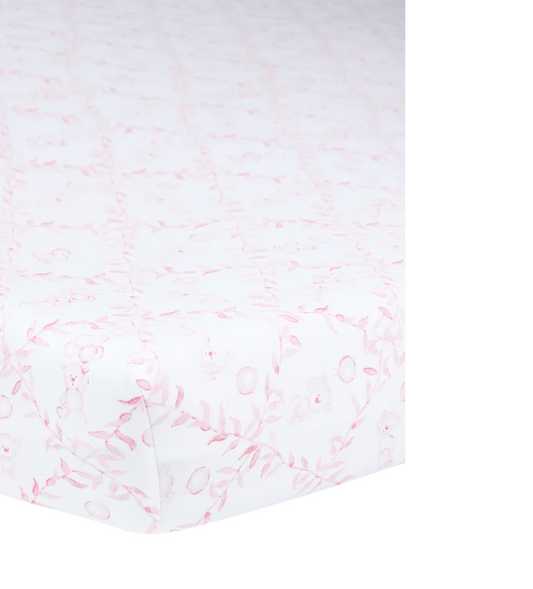 Crib Sheet, Pink Bears Trellace