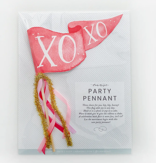 XOXO Party Pennant