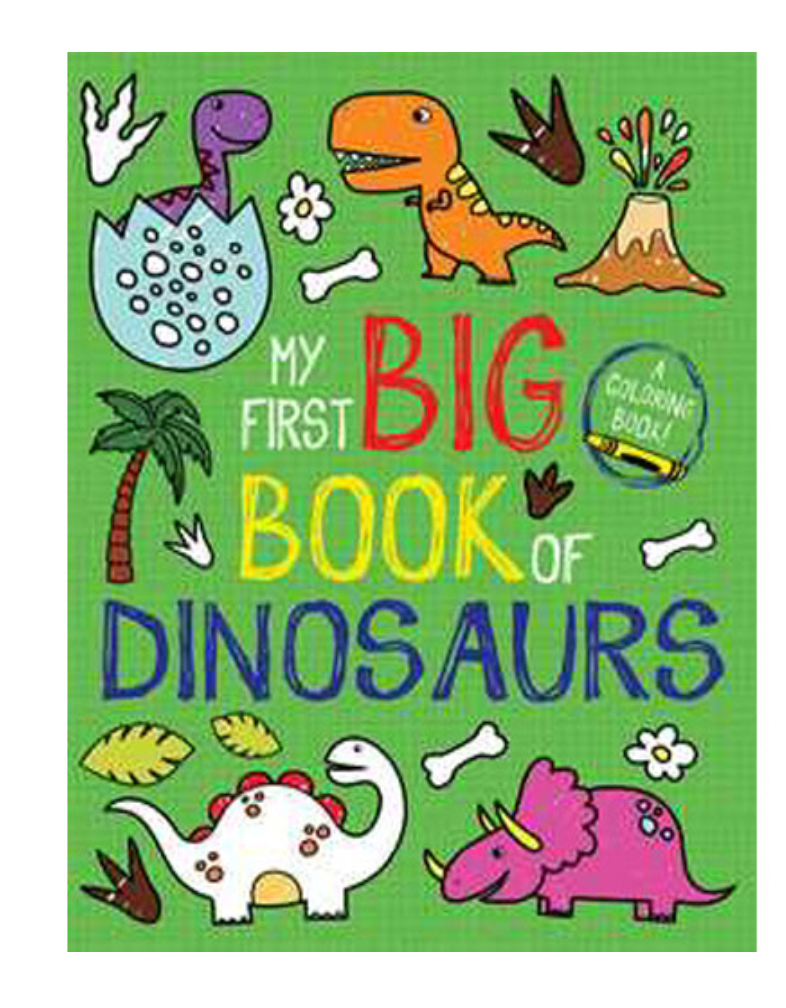 My First Big Book of Dinosaurs Coloring Book