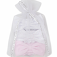3 Piece Infant Headband Set, Pink Dot