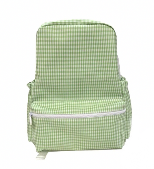 Backpacker, Gingham Leaf Green