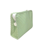 Little Roadie Pouch, Gingham Green