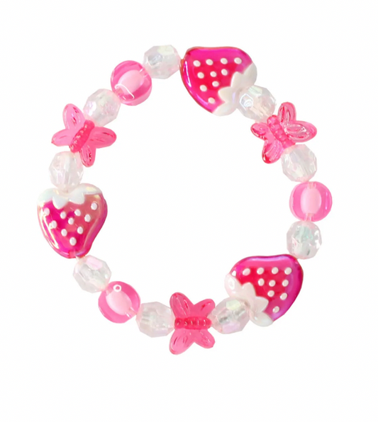 Very Merry Strawberry Bracelet (colors may vary)