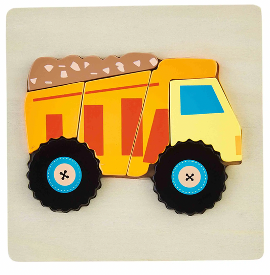 Dumptruck Wood Puzzle