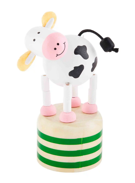 Collapsible Wood Toy, Cow