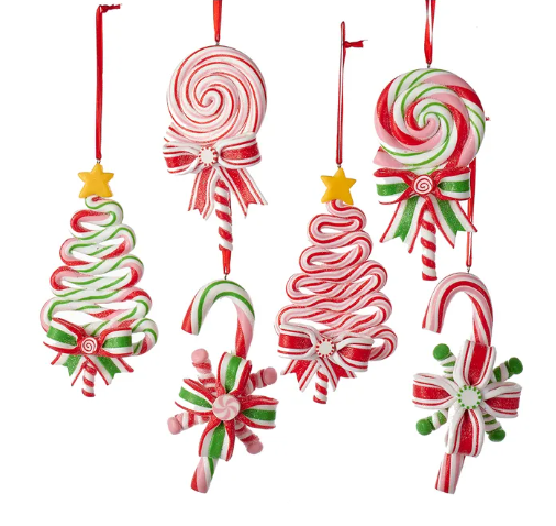 Ornament, Peppermint Candy (sold individually)