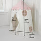 Tower Tent, White with Pink