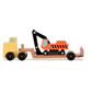Trailer & Excavator Wooden Vehicles Set
