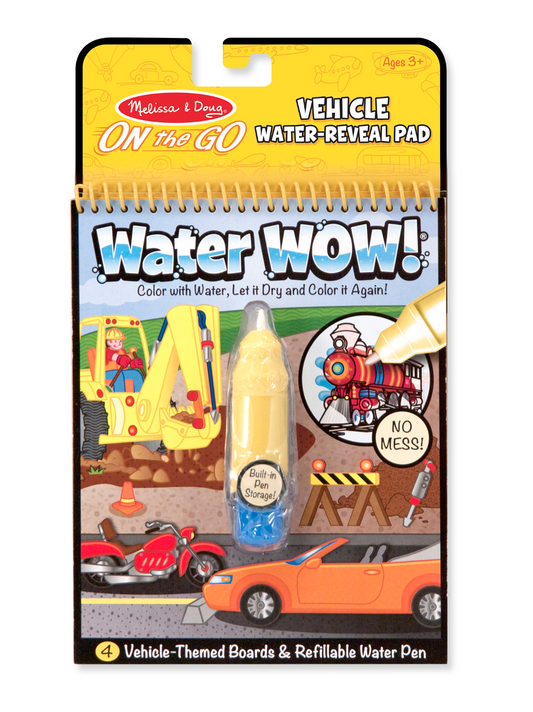 Water Wow! Vehicles Water Reveal Pad