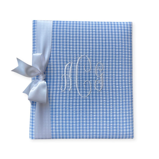 Monogrammed Baby Book