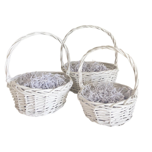 Easter Basket, White