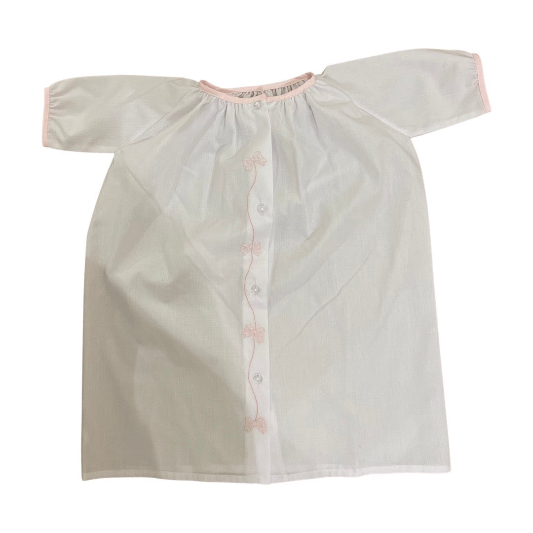 Daygown with Embroidered Bows