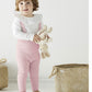 Pink Knit Overalls