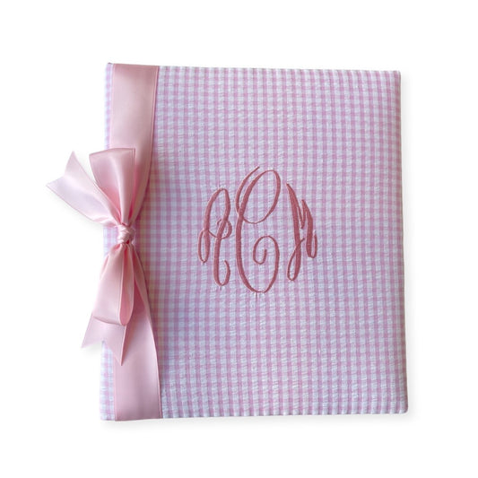 Monogrammed Baby Book