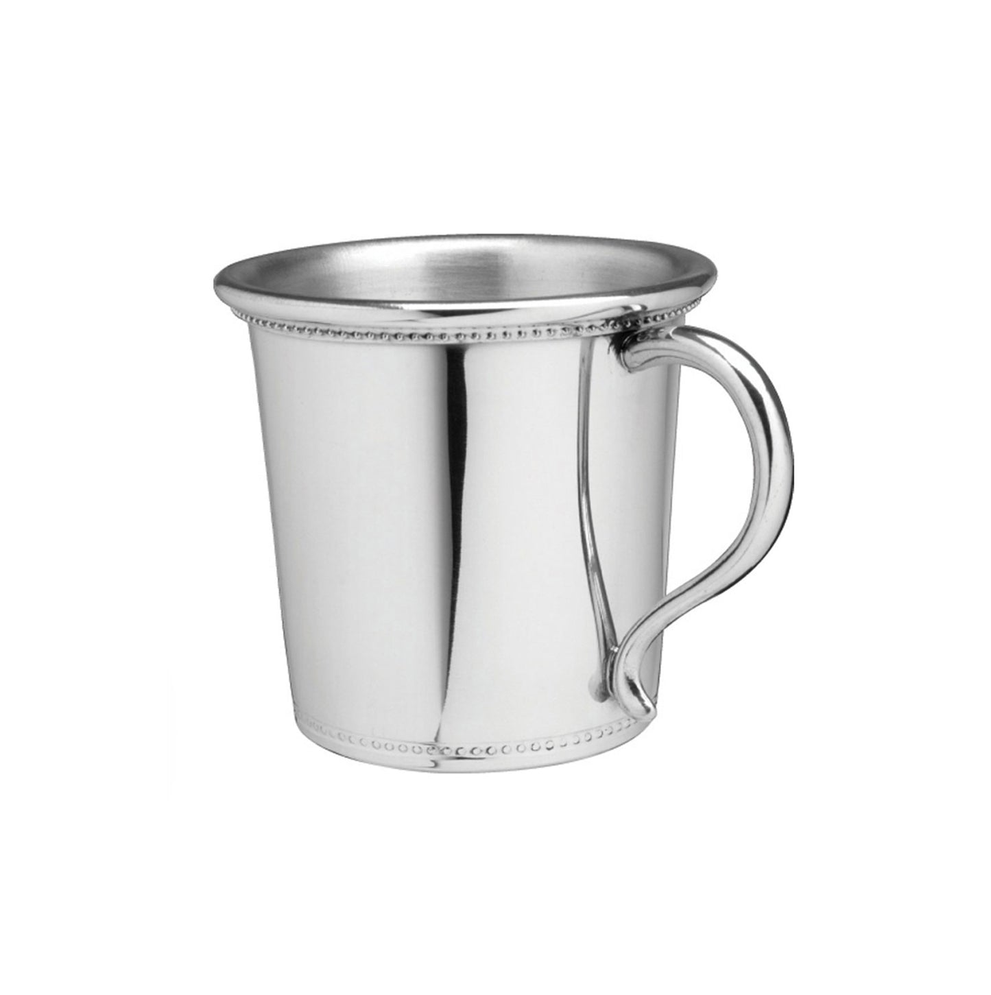 Bow Handle Pewter Baby Cup