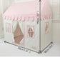 Playhouse, White with Pink