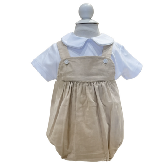 Boy Corduroy Two Piece Bubble Set