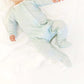 Sage Stripe Classic Footie